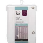 Zenith Zenna Home 70 In. x 71 In. Frosty Heavyweight PEVA Shower Curtain Liner Image 1