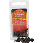 Imperial #8-18 x 1/2 In. Black Oxide Zinc Hex Washer Head Stove Pipe Sheet Metal Screws (12-Pack) Image 1