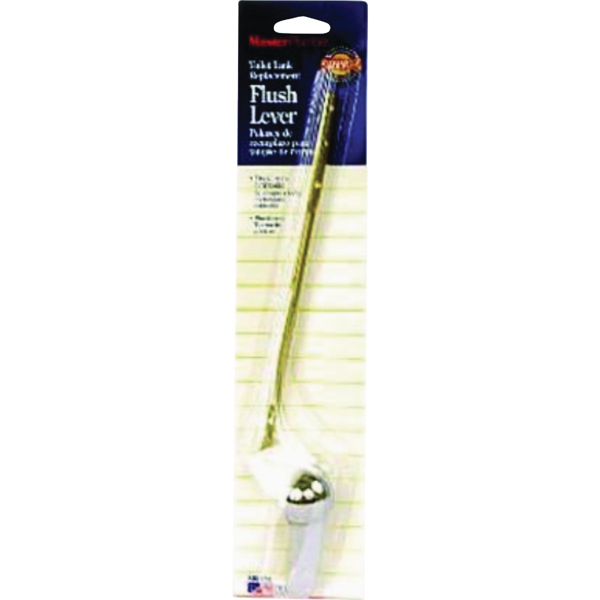 Master Plumber Chrome Toilet Tank Flush Lever