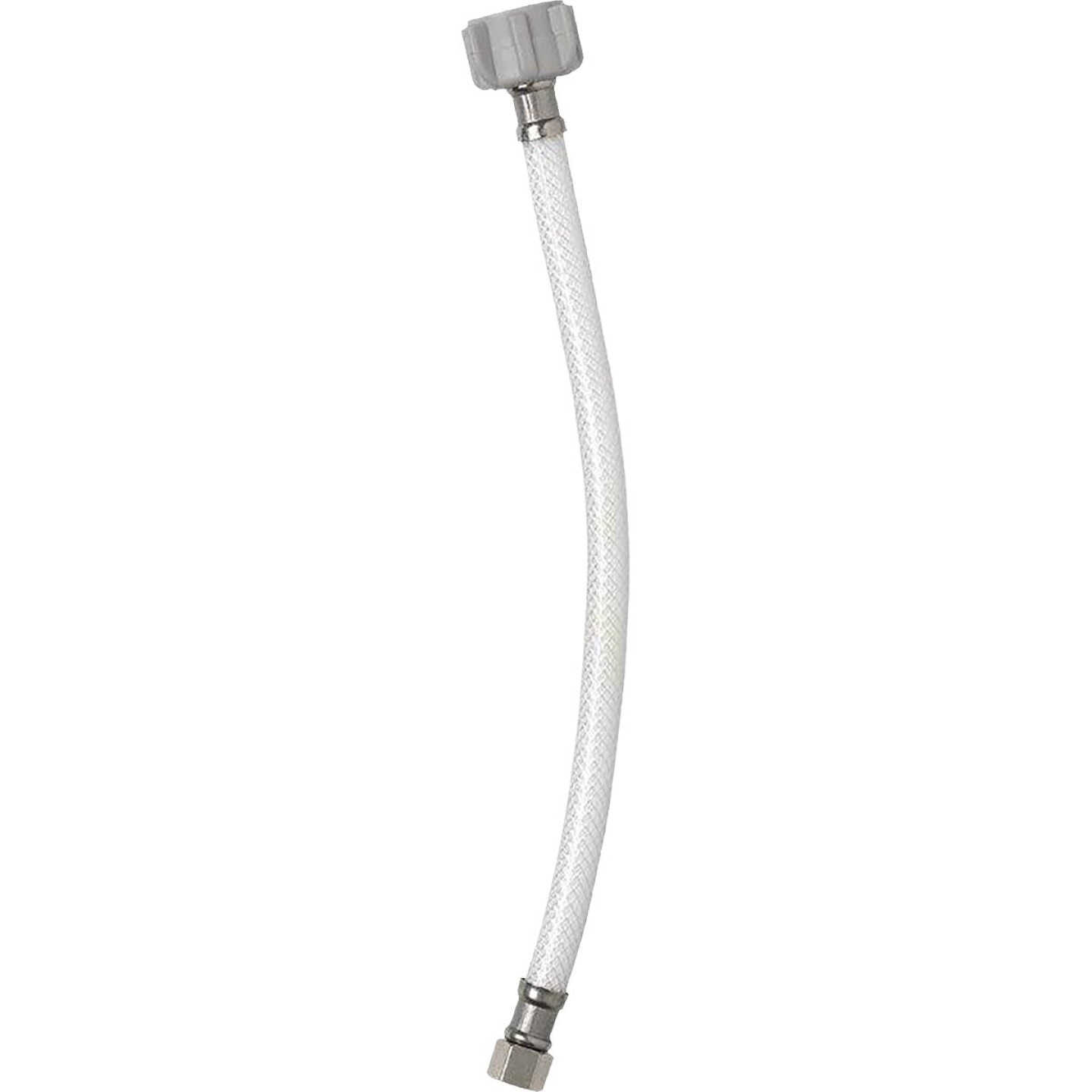 Homewerks 3/8 In. OD X 7/8 In. BC X 12 In. Poly Vinyl Toilet Supply Line Image 1