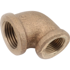 Anderson Metals 3/4 In. x 1/2 In. 90 Deg. Red Brass Elbow (1/4 Bend) Image 1