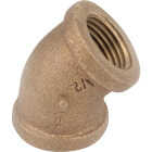 Anderson Metals 3/8 In. 45 Deg. Red Brass Elbow (1/8 Bend) Image 1