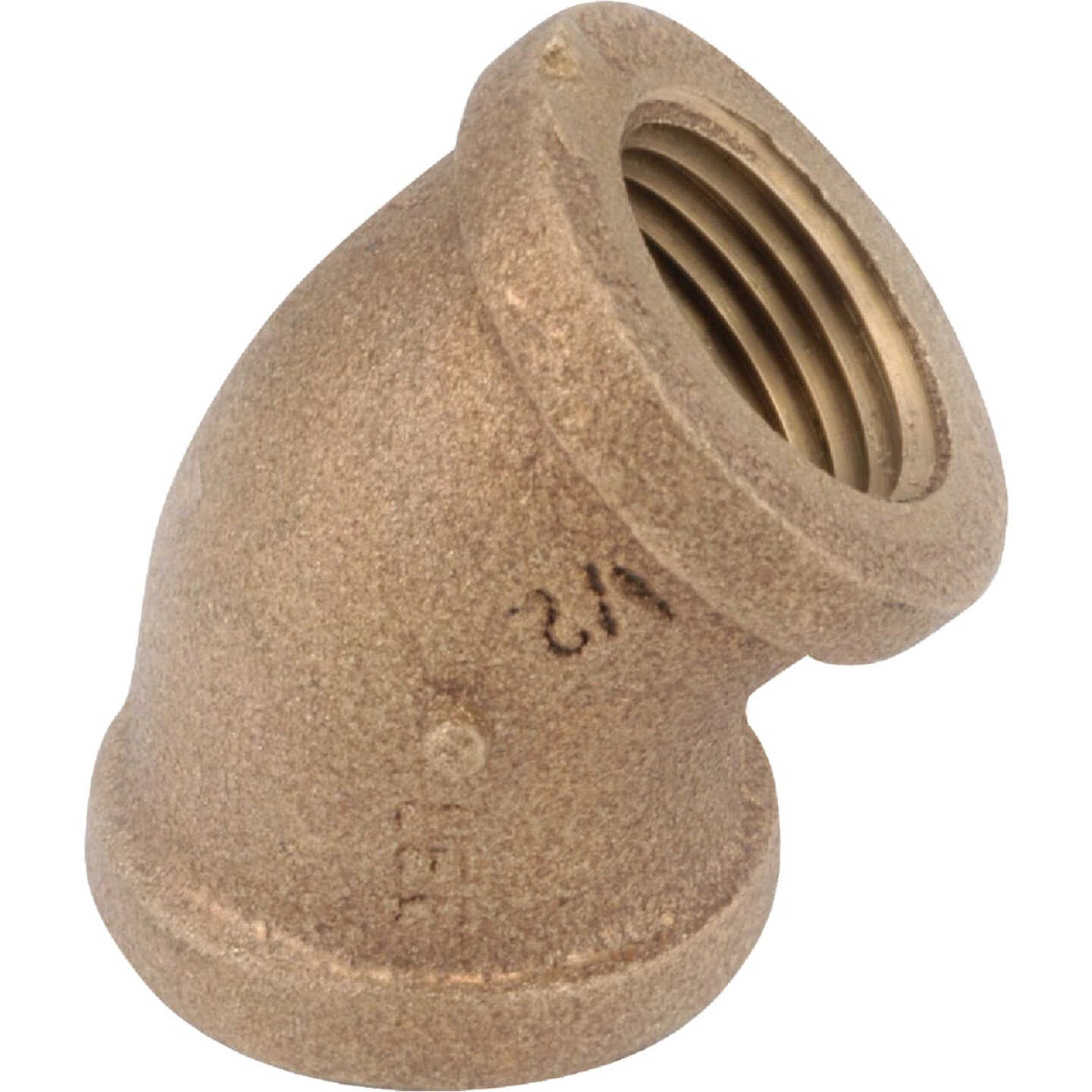 Anderson Metals 3/4 In. 45 Deg. Red Brass Elbow (1/8 Bend) Image 1