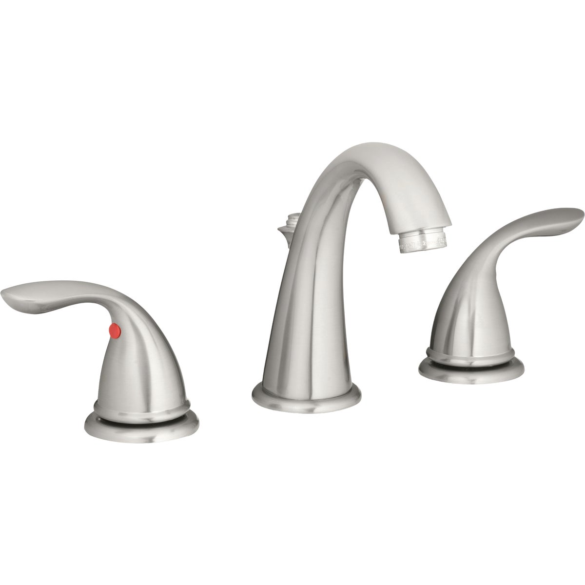 Homepointe Brushed Nickel 2-HandleWide Spread Lavatory Faucet