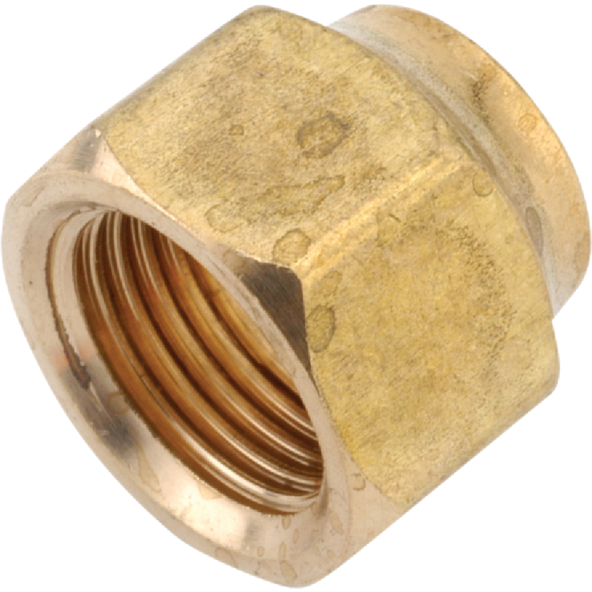 Anderson Metals 1/4 In. Brass Forged Short Flare Nut Image 1