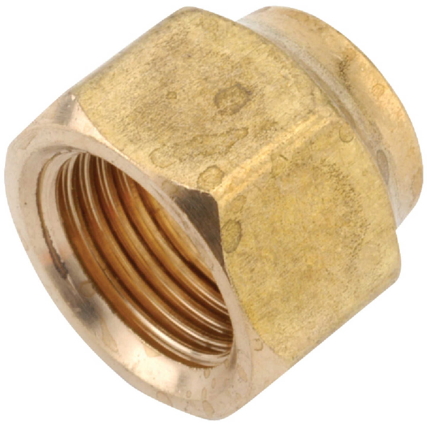 Anderson Metals 3/8 In. x 1/4 In. Brass Flare Reducing Nut Image 1