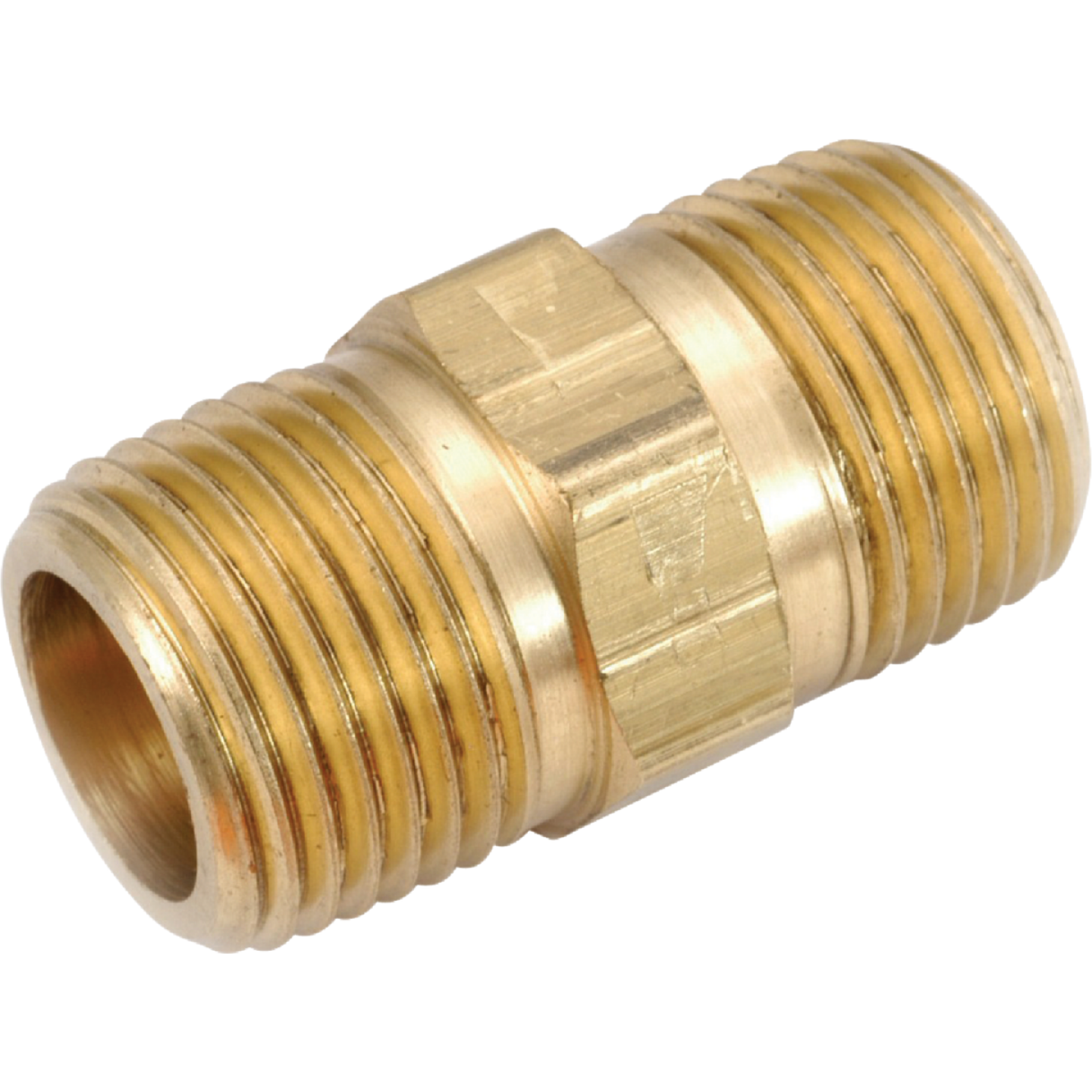 Anderson Metals 1/2 In. OD x 1-1/2 In. L Brass Nipple Image 1