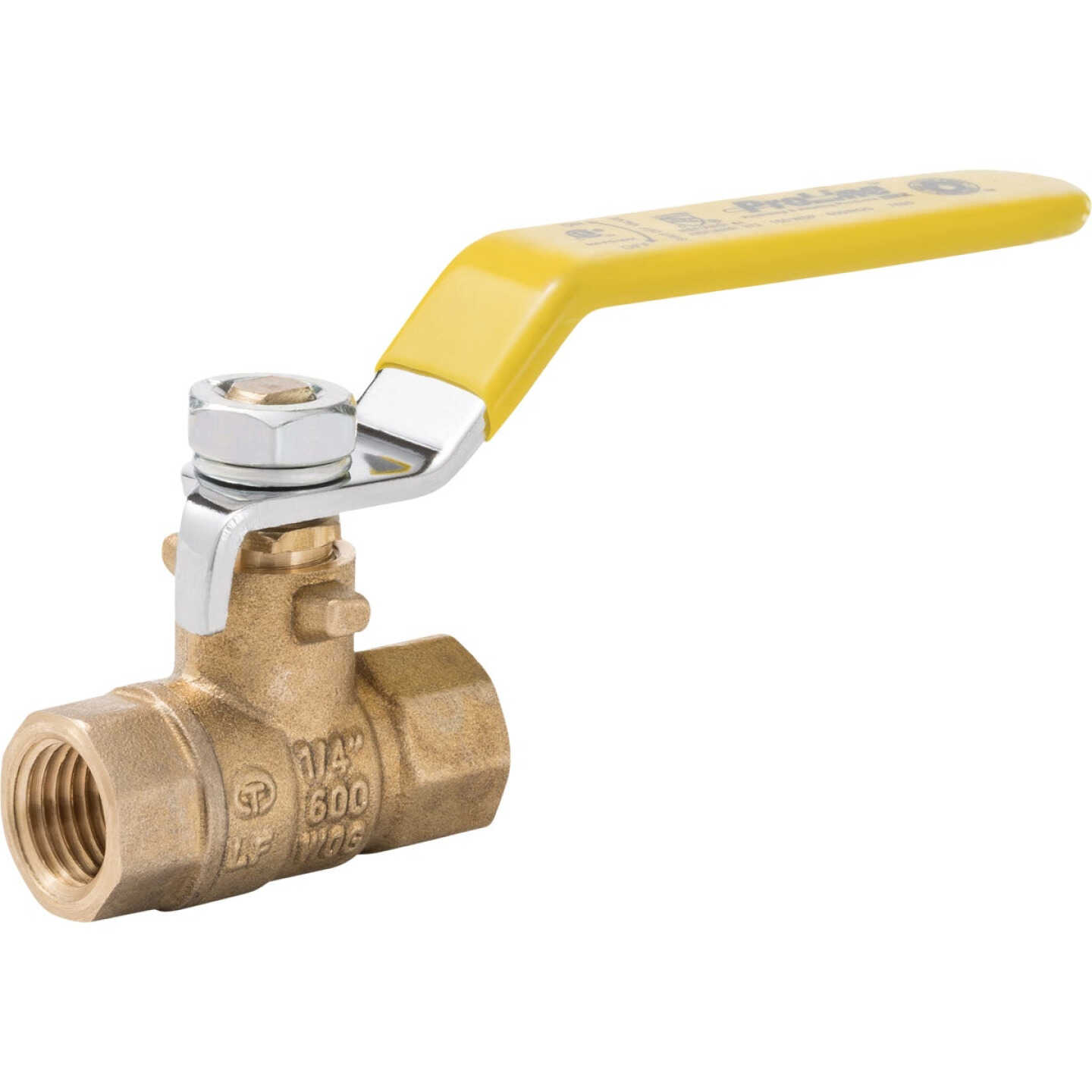 ProLine 1/4 In. FIP x 1/4 In. FIP Brass Ball Valve Image 1