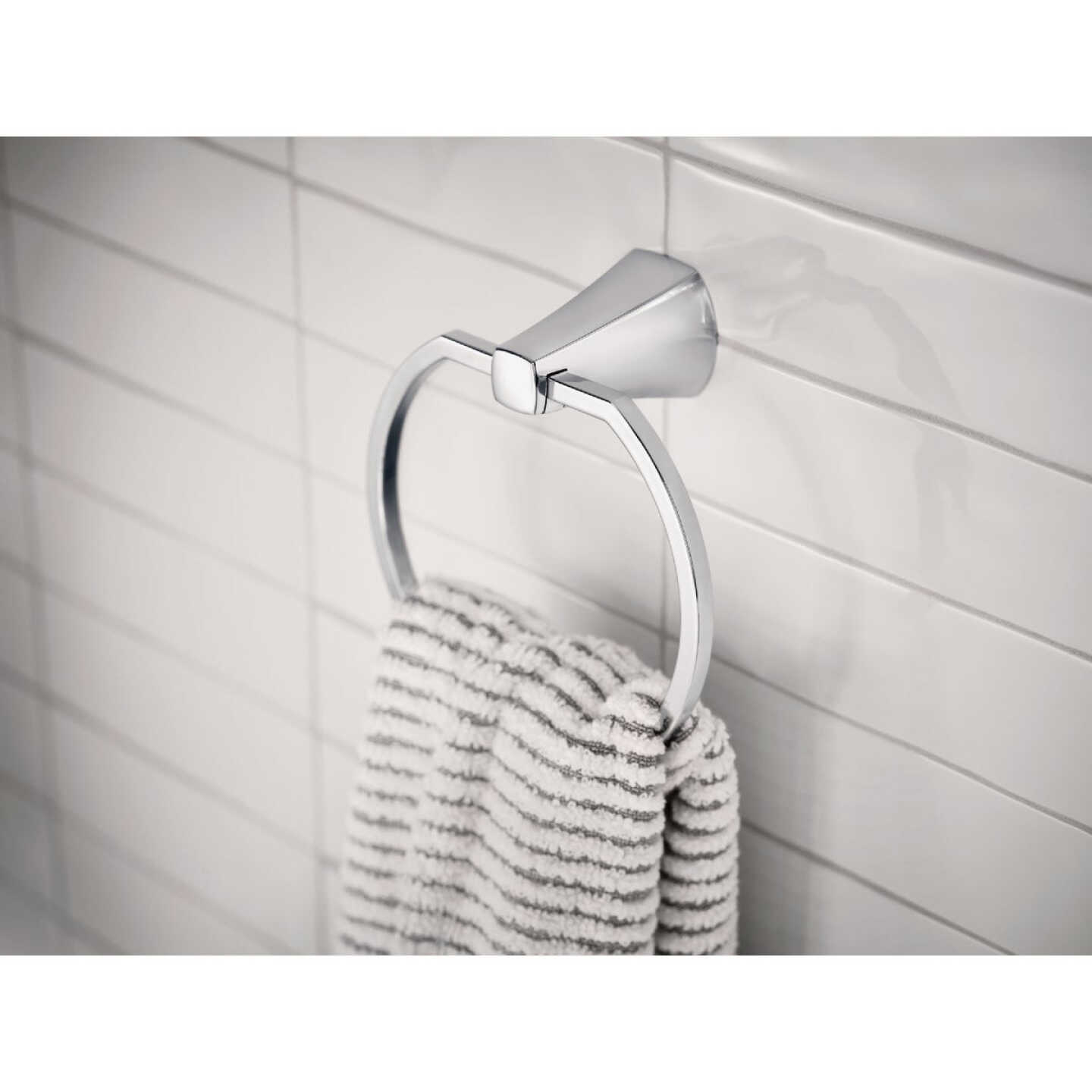 Moen Lindor Towel Ring, Chrome Image 2