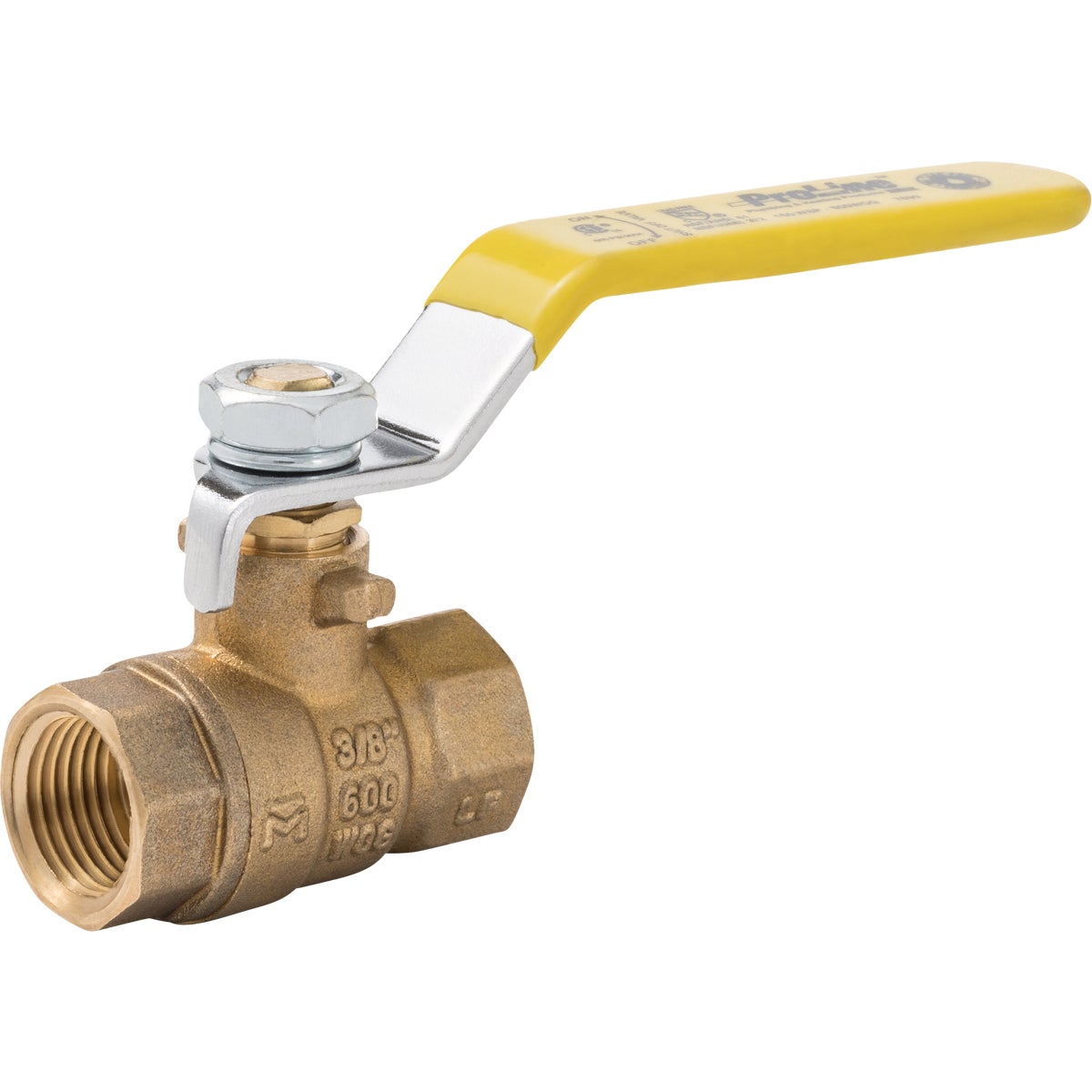 Proline 3/8 In. FIP x 3/8 In. FIP Brass Ball Valve