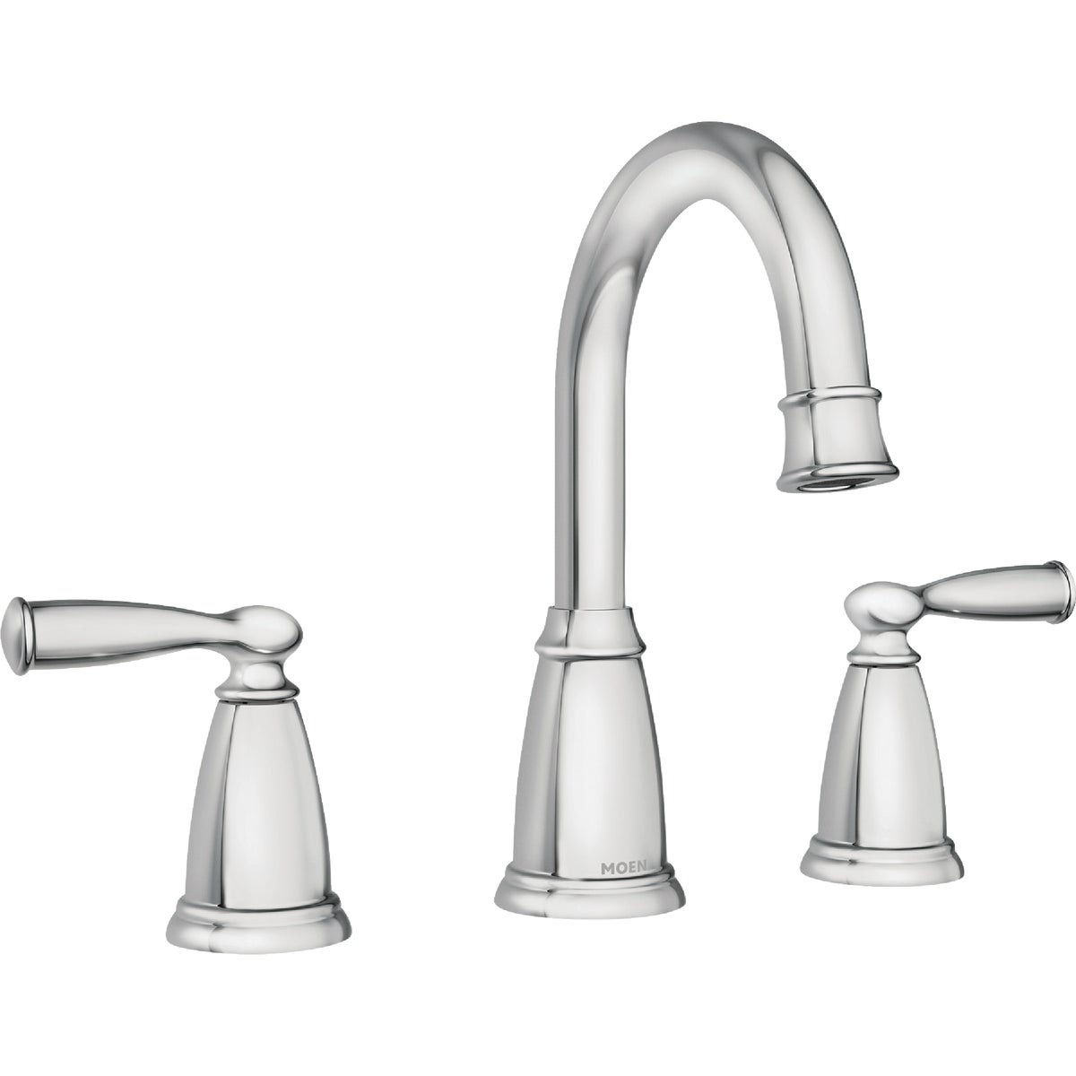 Moen Banbury 2-Handle Lever Widespread Bathroom Faucet, Chrome Image 1