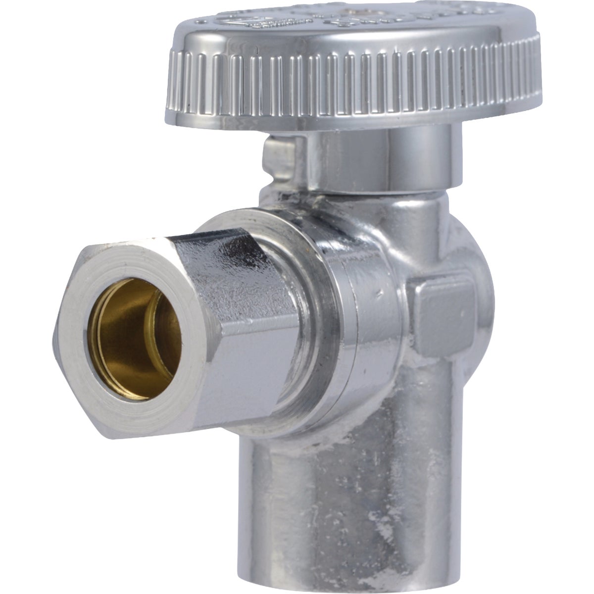 SharkBite 1/2" Copper Sweat x 3/8 In. OD Compression Quarter-Turn Angle Valve