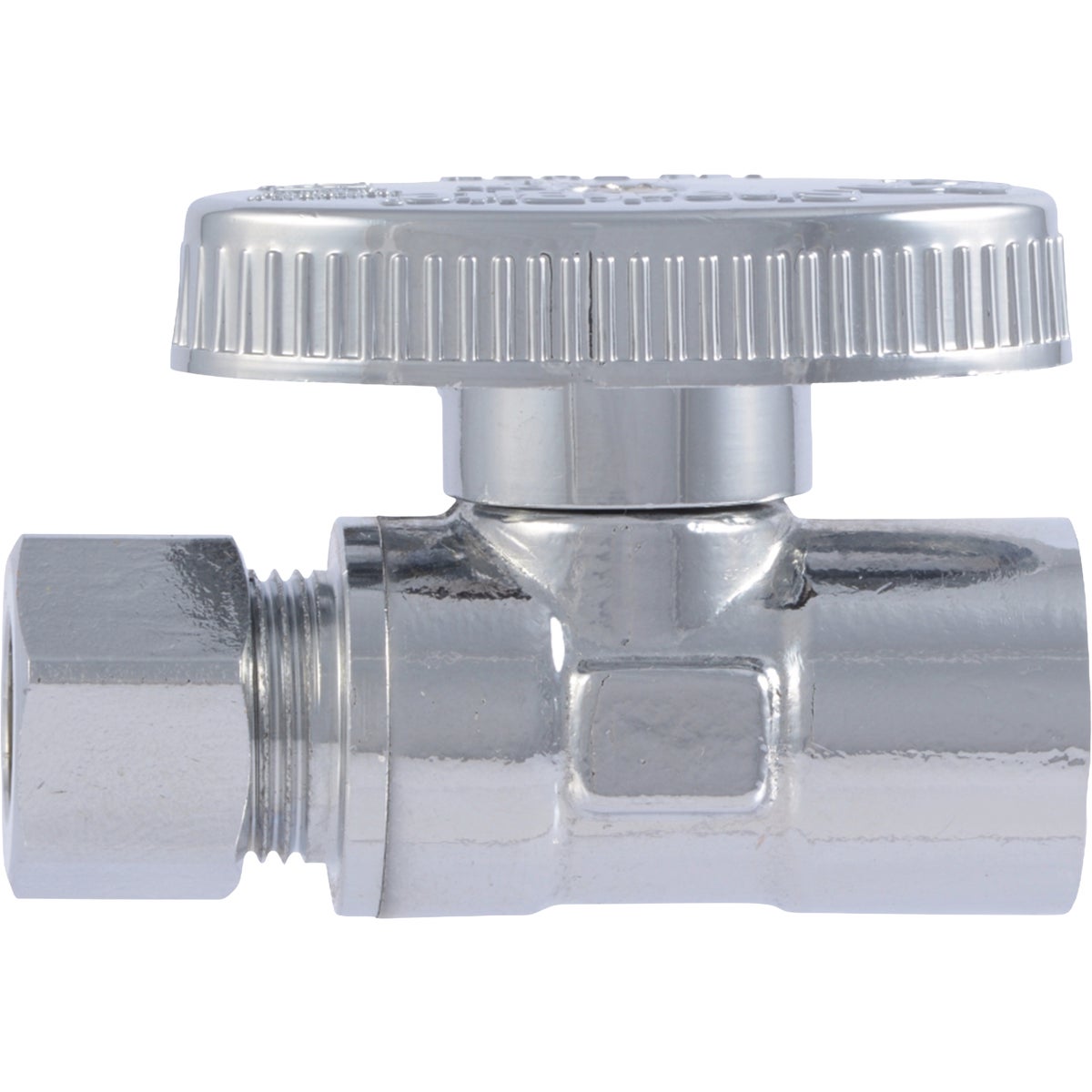 SharkBite 1/2" Copper Sweat x 3/8 In. OD Compression Quarter-Turn Straight Valve Image 3
