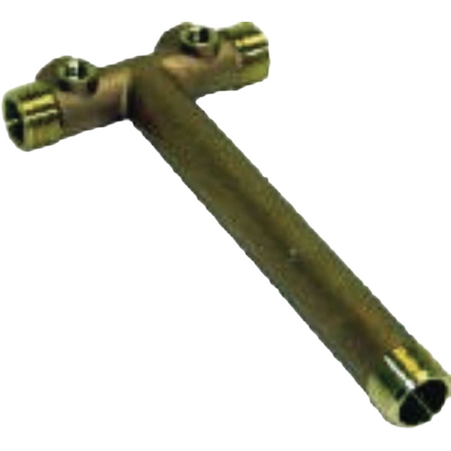 Water Source 13 In. x 1-1/4 In. Brass Tank Tee Image 1