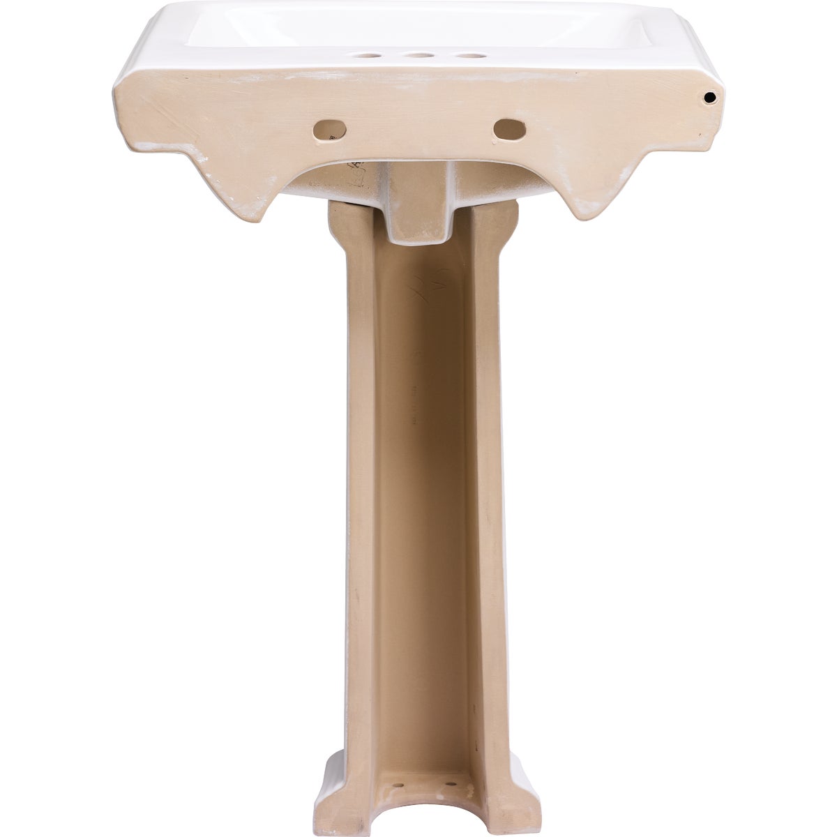 Common Goods Grove White Pedestal Sink Image 6