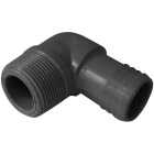 Boshart 1-1/2 In. Male 90 Deg. Polypropylene Insert Elbow (1/4 Bend) Image 1