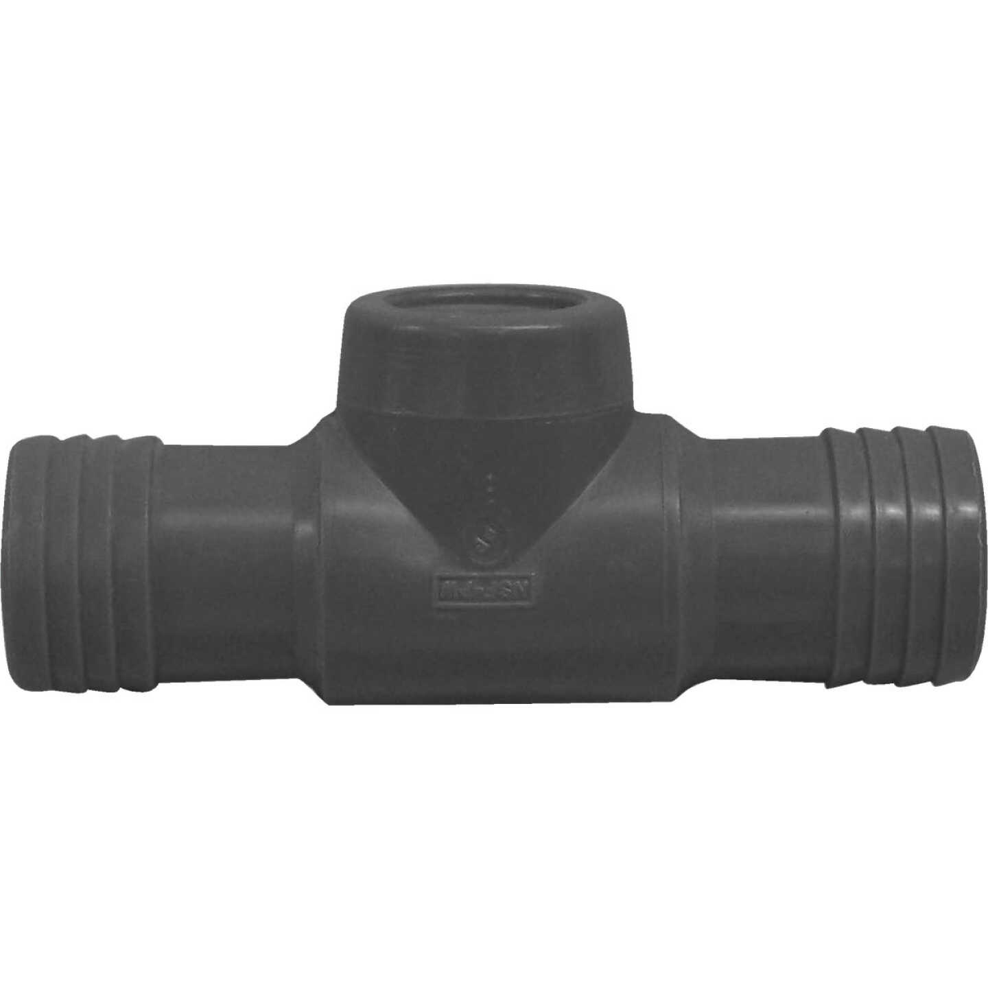 Boshart 1-1/4 In. x 1-1/4 In. x 1 In. FIP Combination Polypropylene Insert Tee Image 1