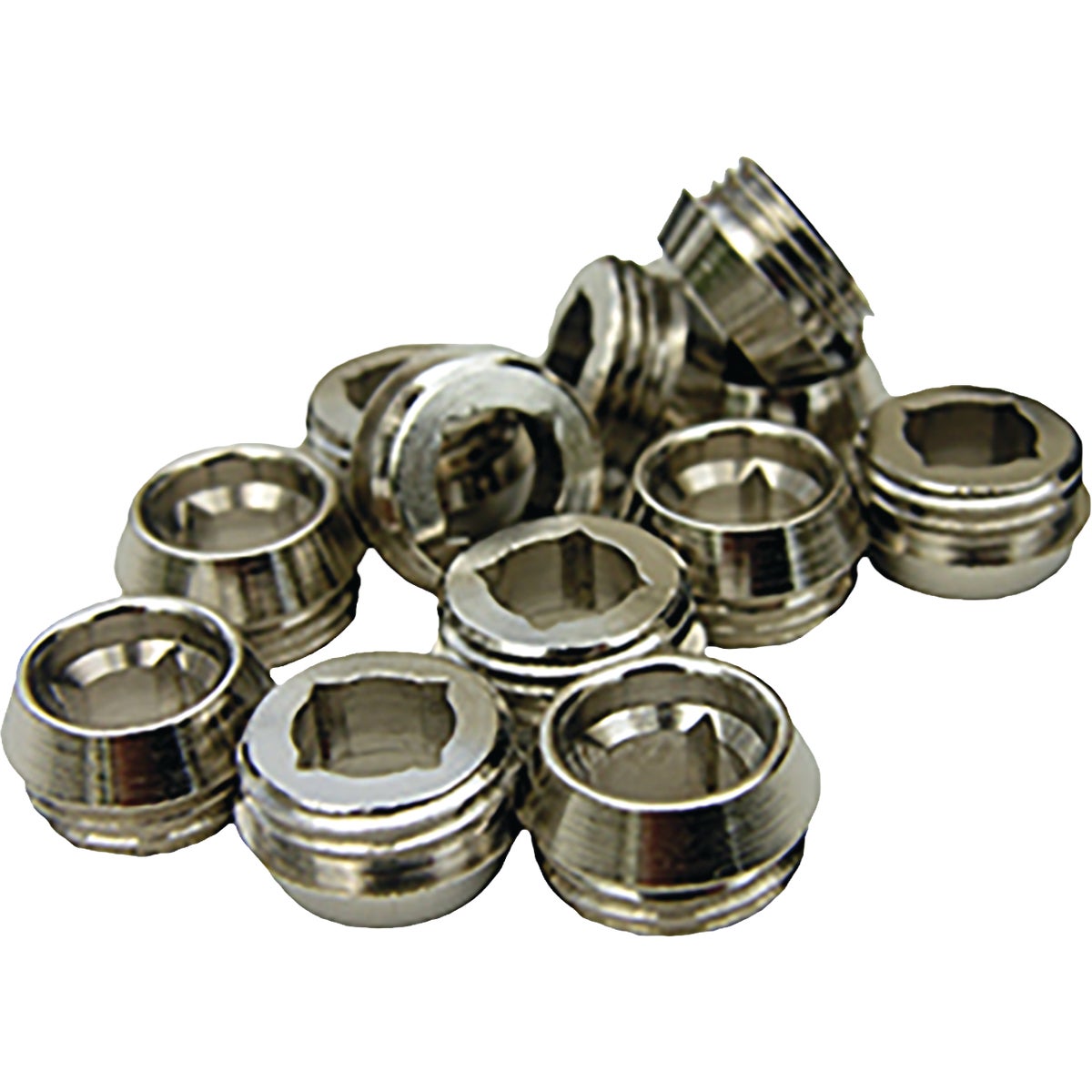 LASCO Price Pfister 21/32 In. x 18 Thread x 3/8 In. Tub & Shower Valve Brass Faucet Seat (12-Pack)
