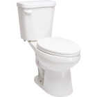 Common Goods Harbor White Elongated 1.28 GPF Toilet Image 2