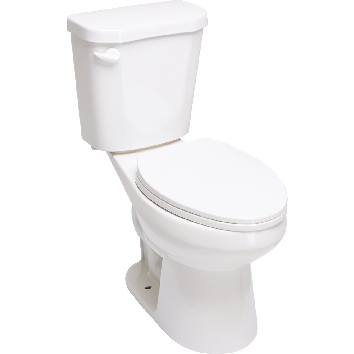 Common Goods Harbor White Elongated 1.28 GPF Toilet Image 3