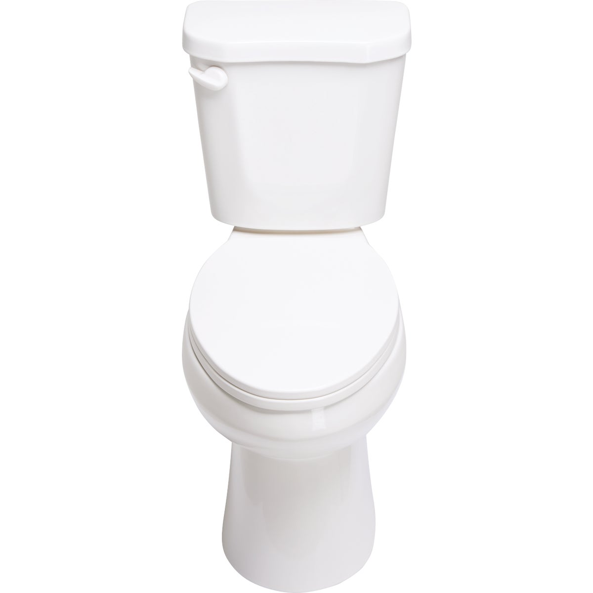 Common Goods Harbor White Elongated 1.28 GPF Toilet Image 4
