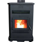 Cleveland Iron Works 3000 Sq. Ft. No. 205 Wood Pellet Stove with 130 Lb. Hopper Image 1