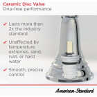 American Standard Becklow Chrome 2-Handle Lever 4 In. Centerset Hi-Arc Bathroom Faucet with Push Drain Image 2