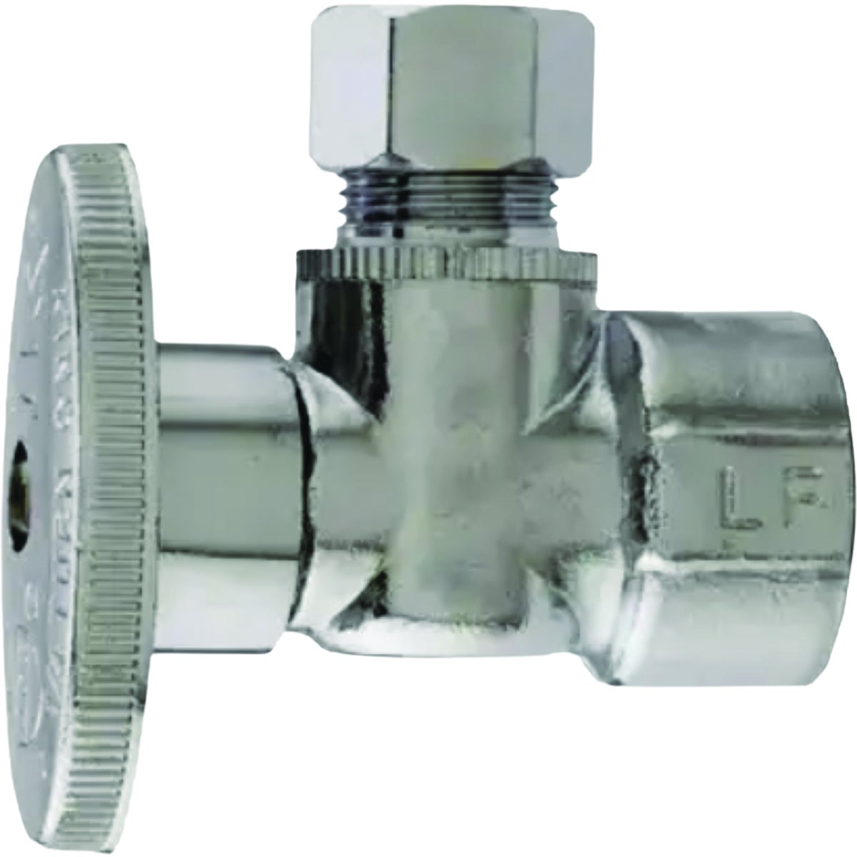 Master Plumber 1/2 In. FIP x 3/8 In. OD 1/4-Turn Angle Supply Stop Valve