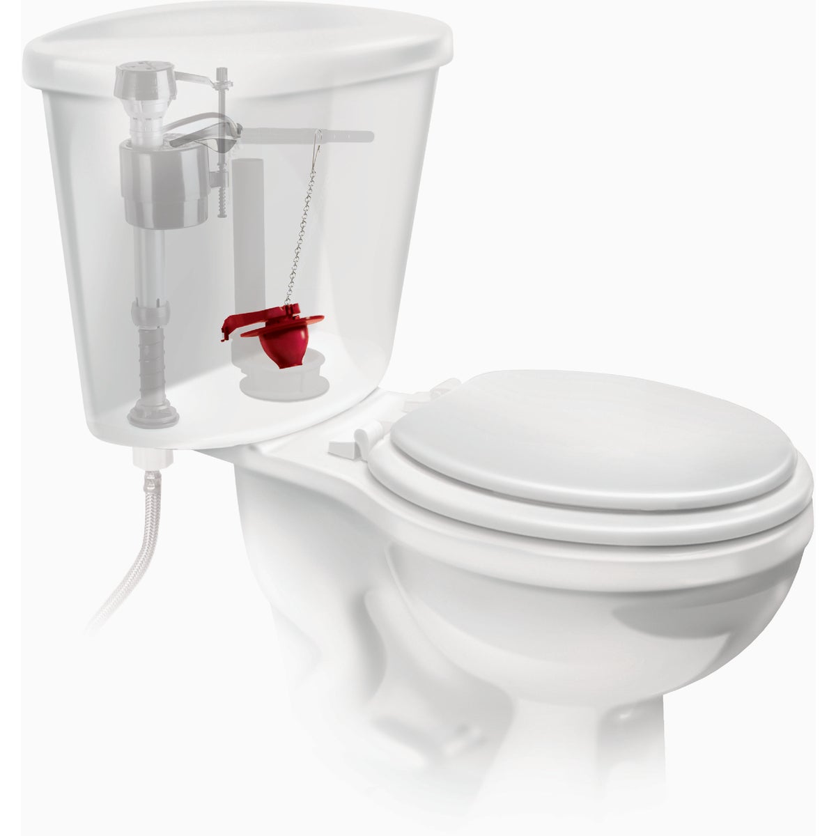 Fluidmaster PerforMAX 2 In. Rubber Universal Water-Saving Flapper Image 3