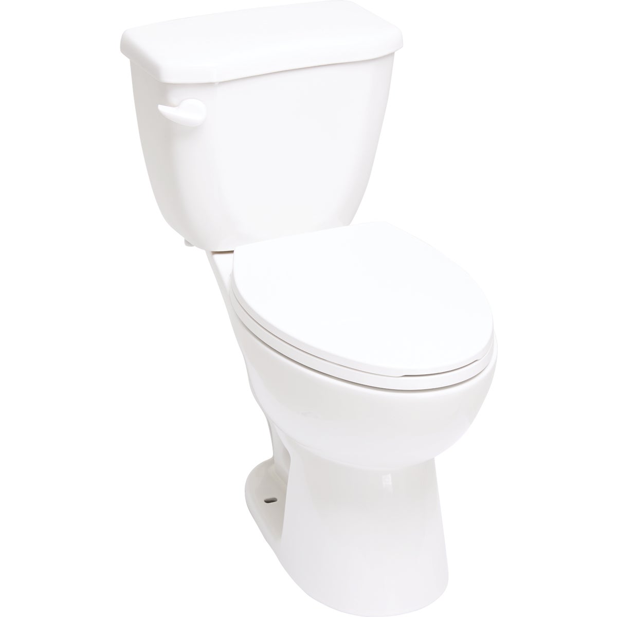 Common Goods Crest White Elongated 1.28 GPF HET Toilet Image 3