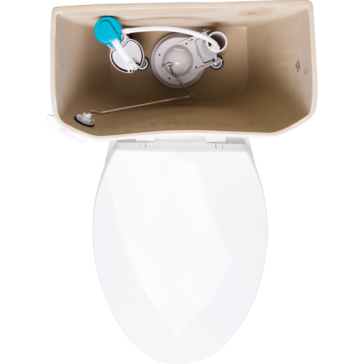 Common Goods Crest White Elongated 1.28 GPF HET Toilet Image 9
