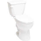 Common Goods Crest White Elongated 1.28 GPF HET Toilet Image 4