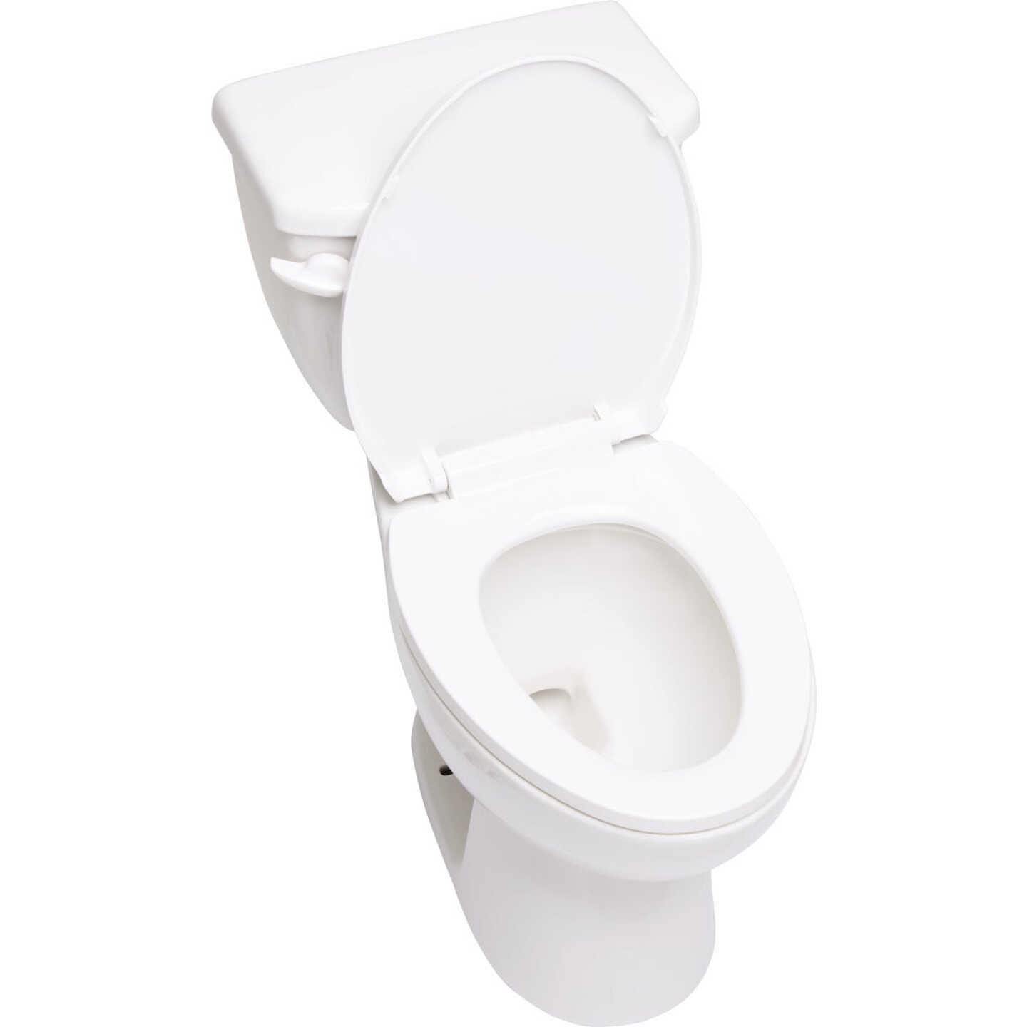 Common Goods Crest White Elongated 1.28 GPF HET Toilet Image 5