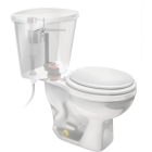Fluidmaster White Plastic Snap-On Toilet Bolt Caps (2-Pack) Image 6