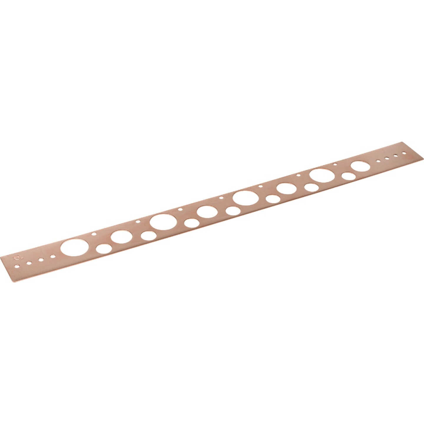 Plumb Craft 1/2 In. to 1 In. x 20 In. Copper Plated Pipe Hanger Bracket Image 1