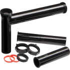 Keeney 1-1/2 In. Black Polypropylene Telescopic Disposer Drain Kit Image 1