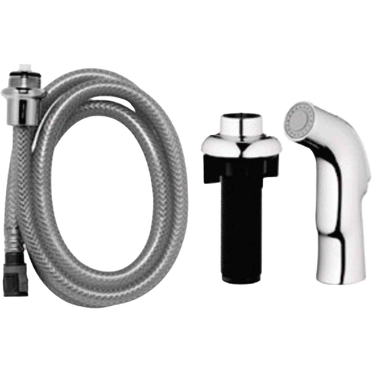 HomePoint Chrome Kitchen Side Spray