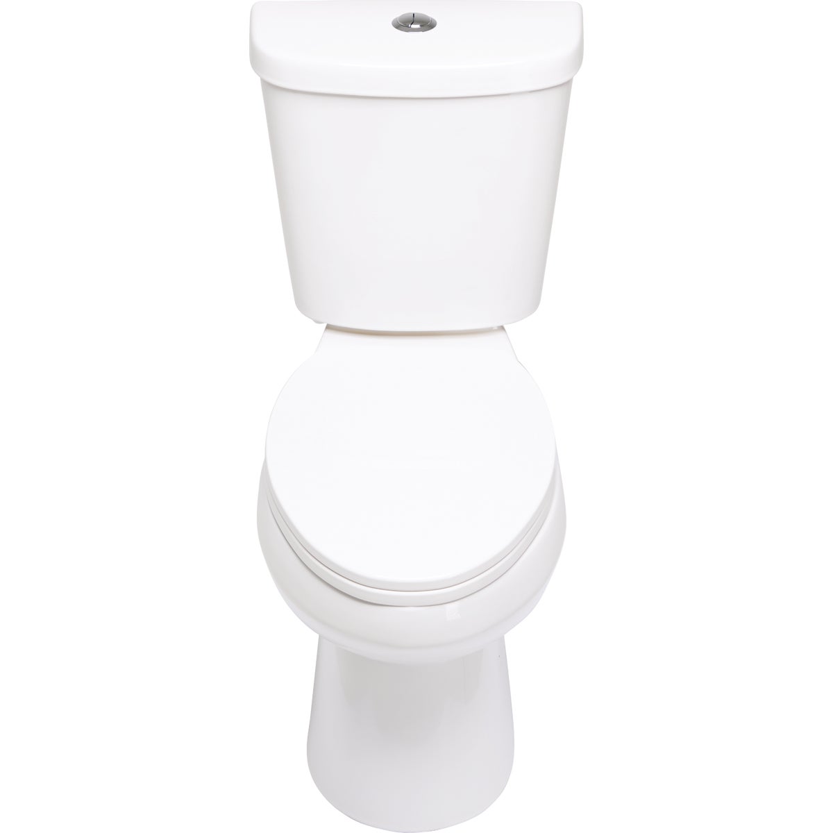 Common Goods Edge White Elongated 1.28 GPF HET Toilet Image 3
