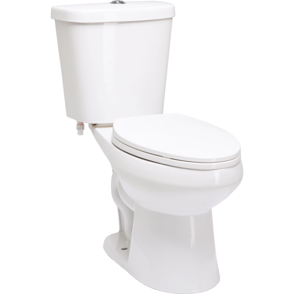 Common Goods Edge White Elongated 1.28 GPF HET Toilet Image 5