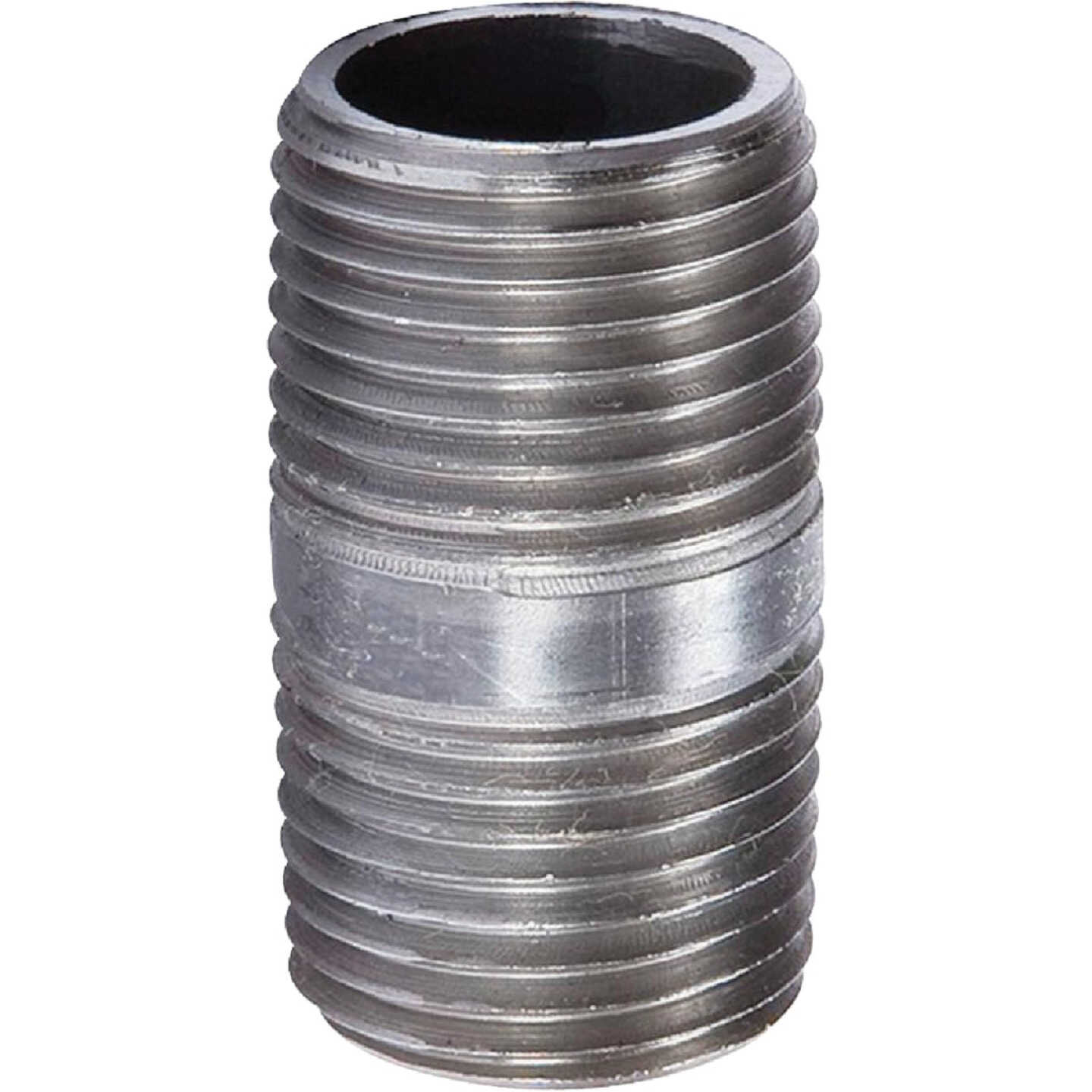 Southland 2 In. x Close Schedule 40 Steel Black Iron Nipple Image 1