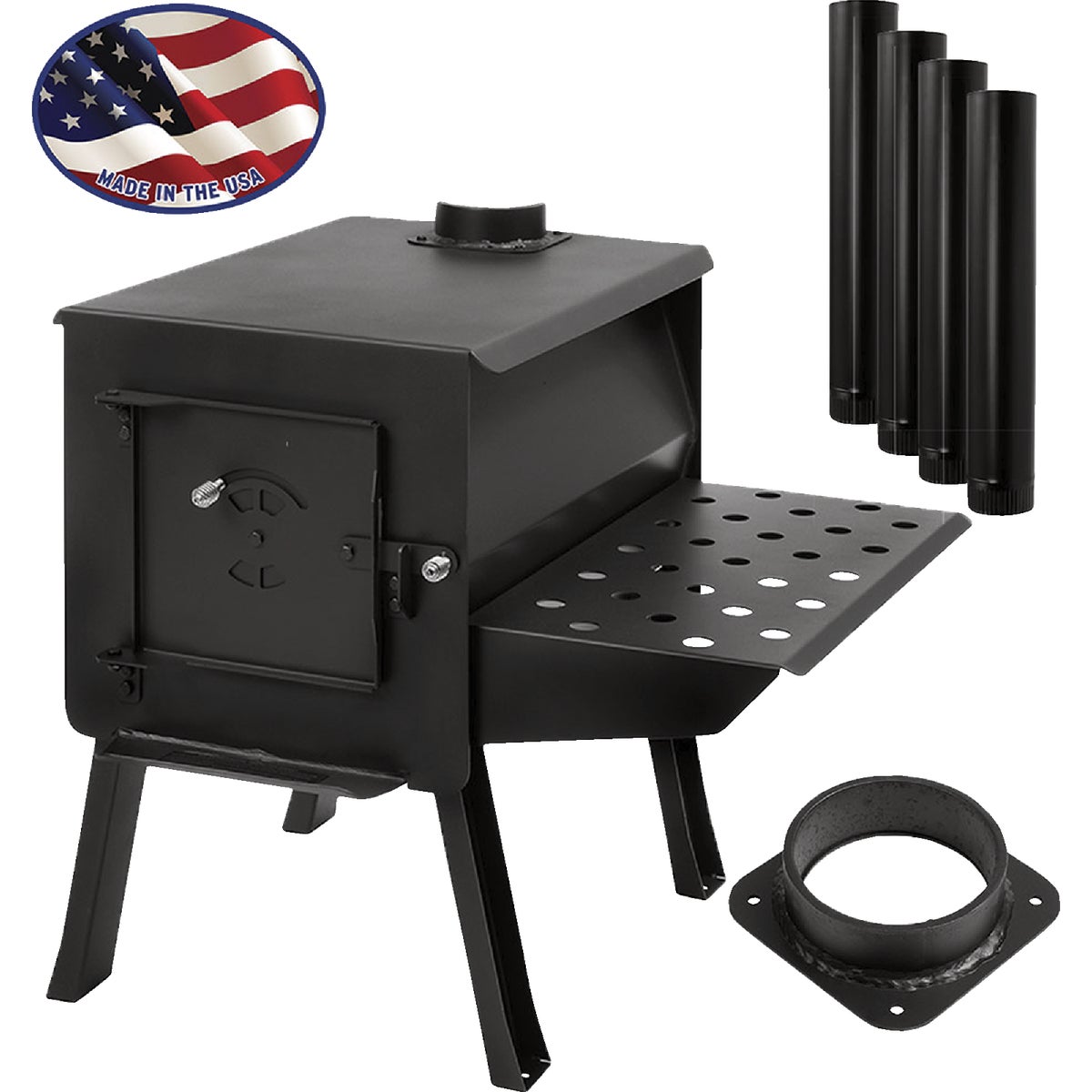 Englander's Grizzly Camp/Wood Stove