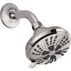 Delta 6-Spray 1.75 GPM Fixed Shower Head, Chrome Image 6