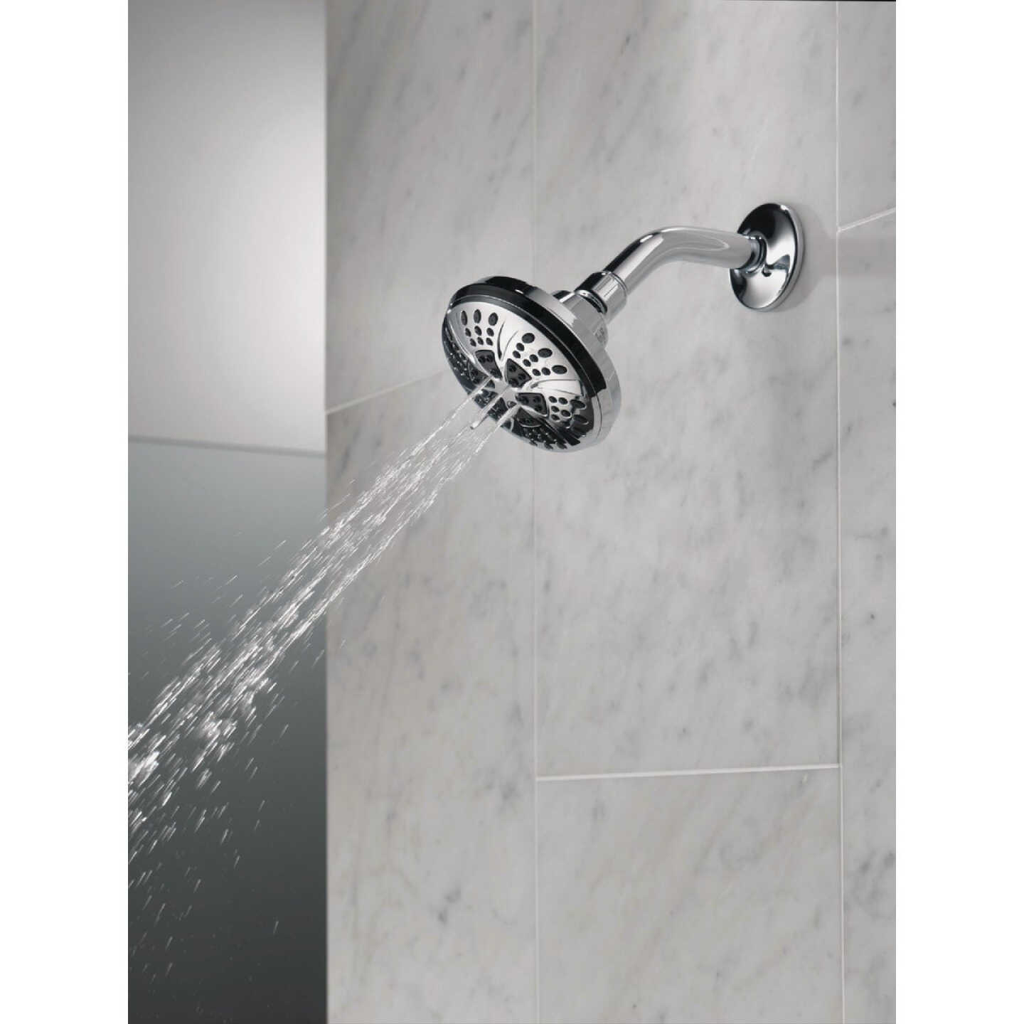 Delta 6-Spray 1.75 GPM Fixed Shower Head, Chrome Image 4