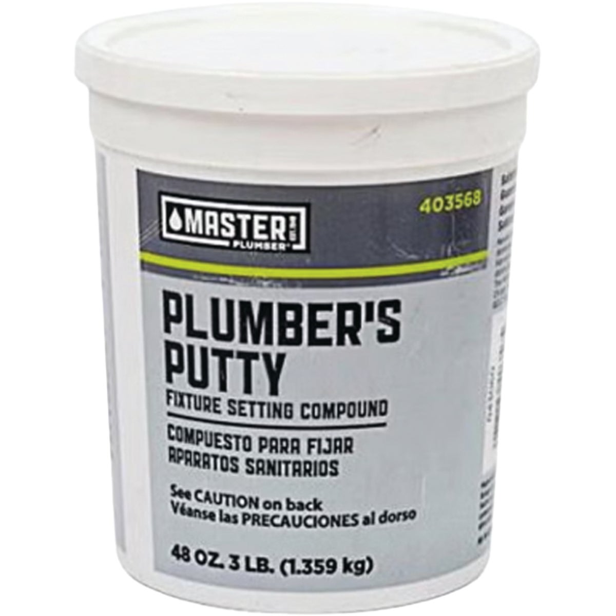 Master Plumber 3 Lb. Plumber's Putty