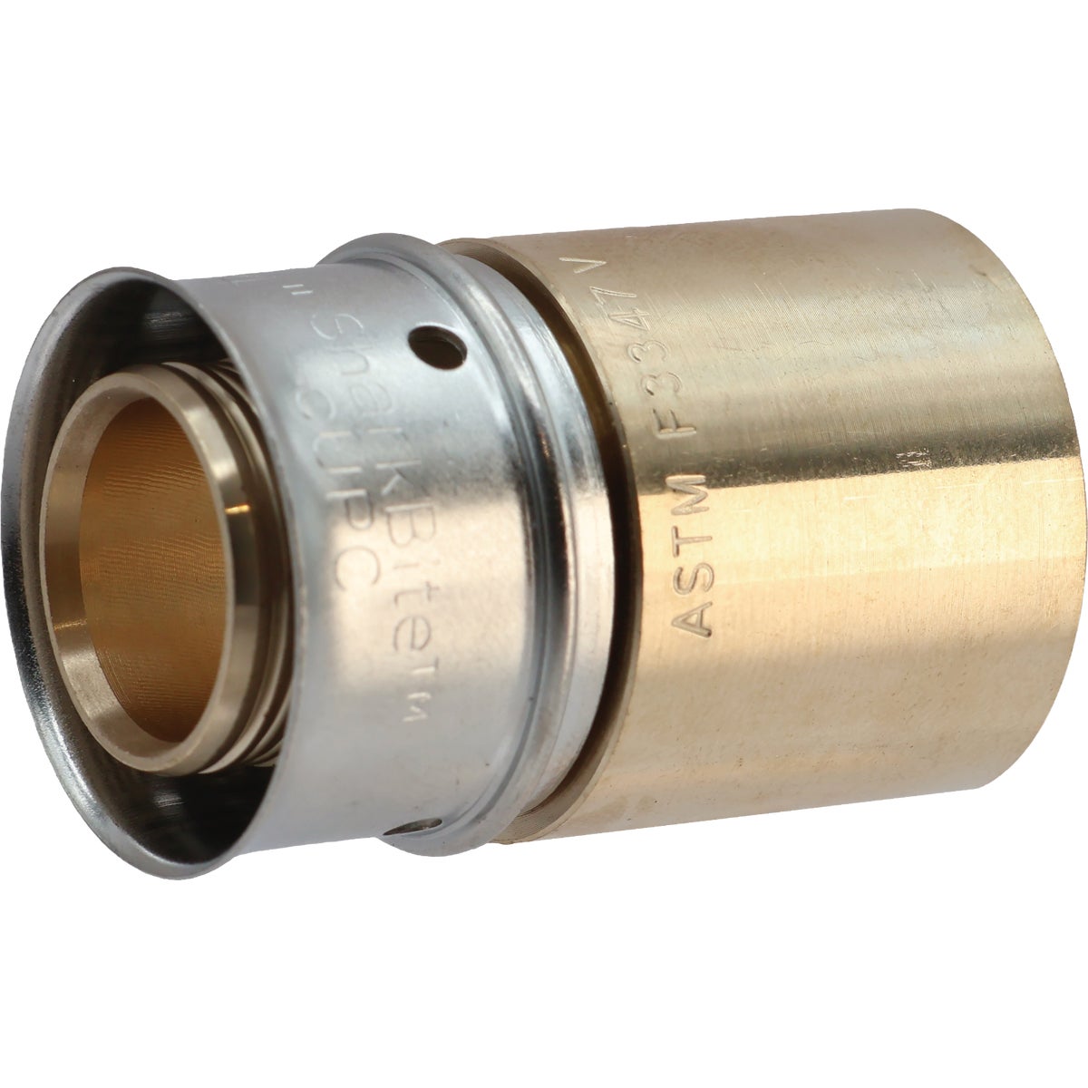 SharkBite 3/4 In.x3/4 In. Female PEX Press Brass Sweat Adapter