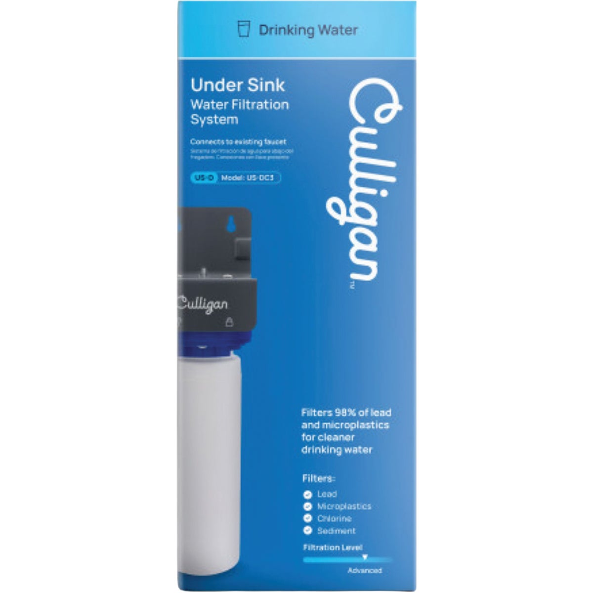 Culligan US-DC-3 Direct Connect Under-Sink Water Filter