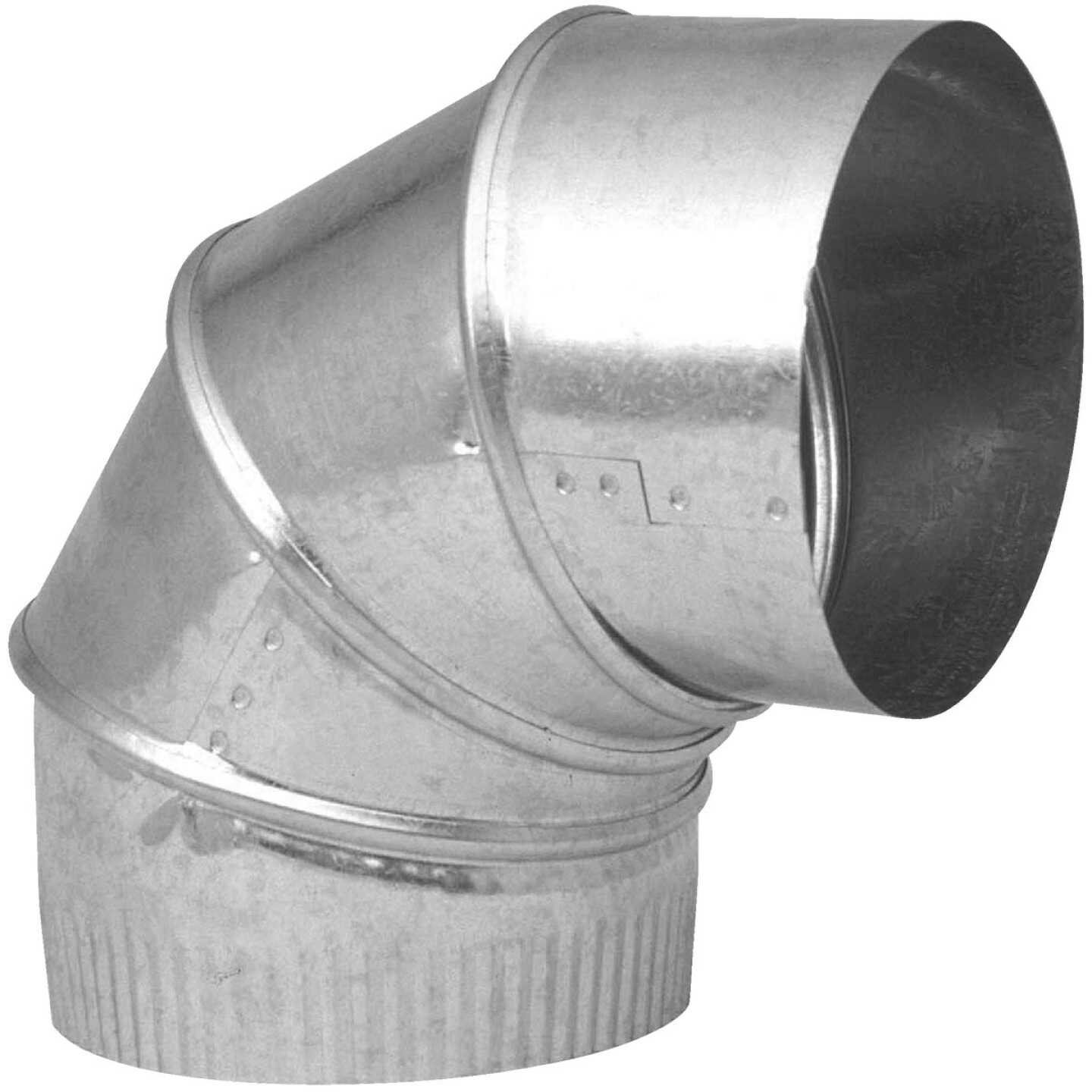 Imperial 24 Ga. 10 In. Galvanized Adjustable Elbow Image 1