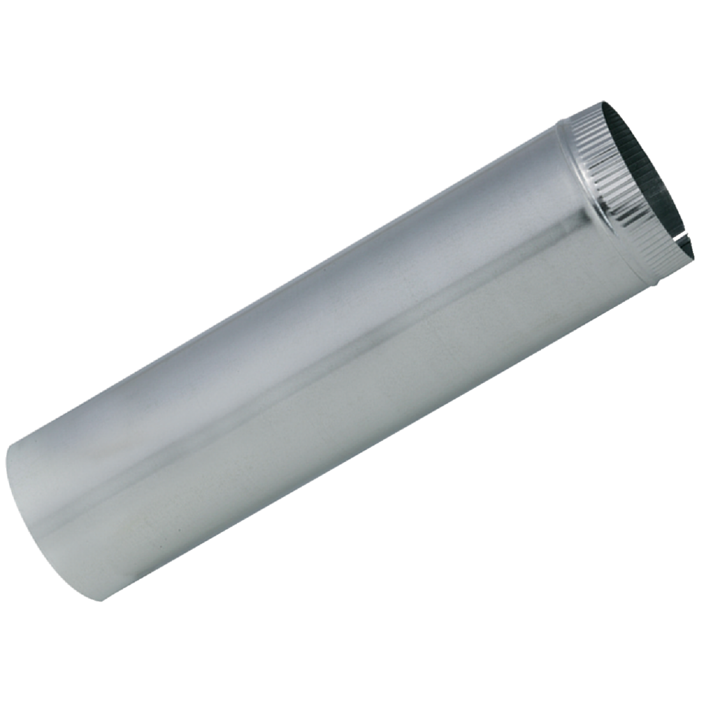 Imperial 28 Ga. 9 In. x 24 In. Galvanized Furnace Pipe Image 1