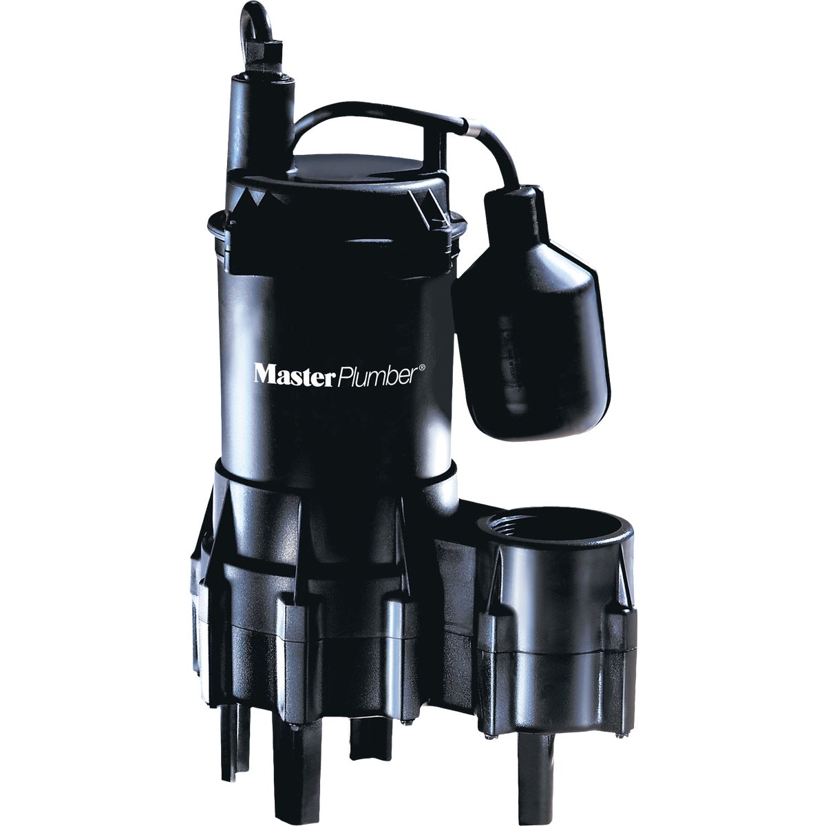 Master Plumber 4/10 HP Motor 8.5V 5250 GPH Thermoplastic Automatic Submersible Sewage Ejector Pump