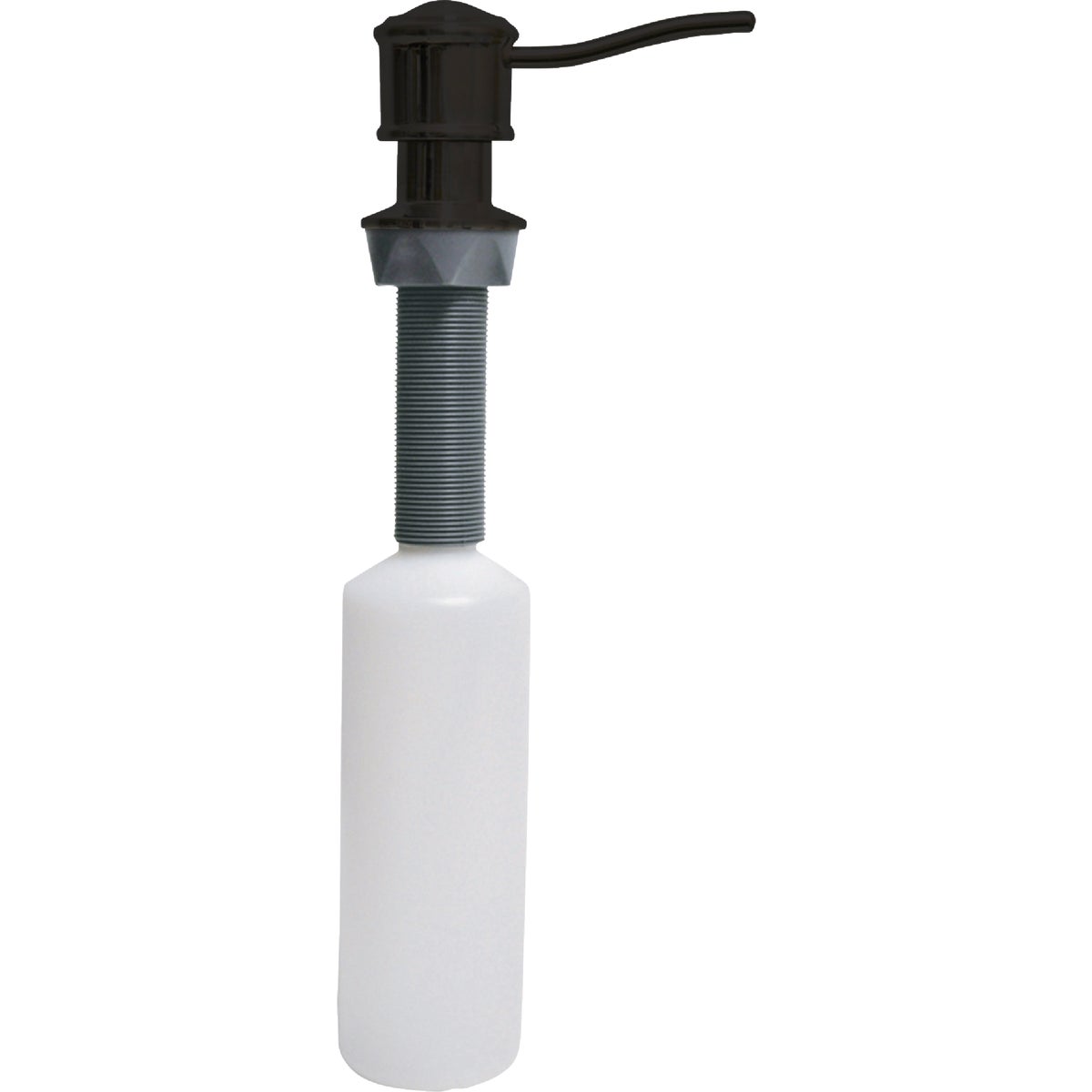 Danco Universal Matte Black Soap Dispenser with Curved Nozzle
